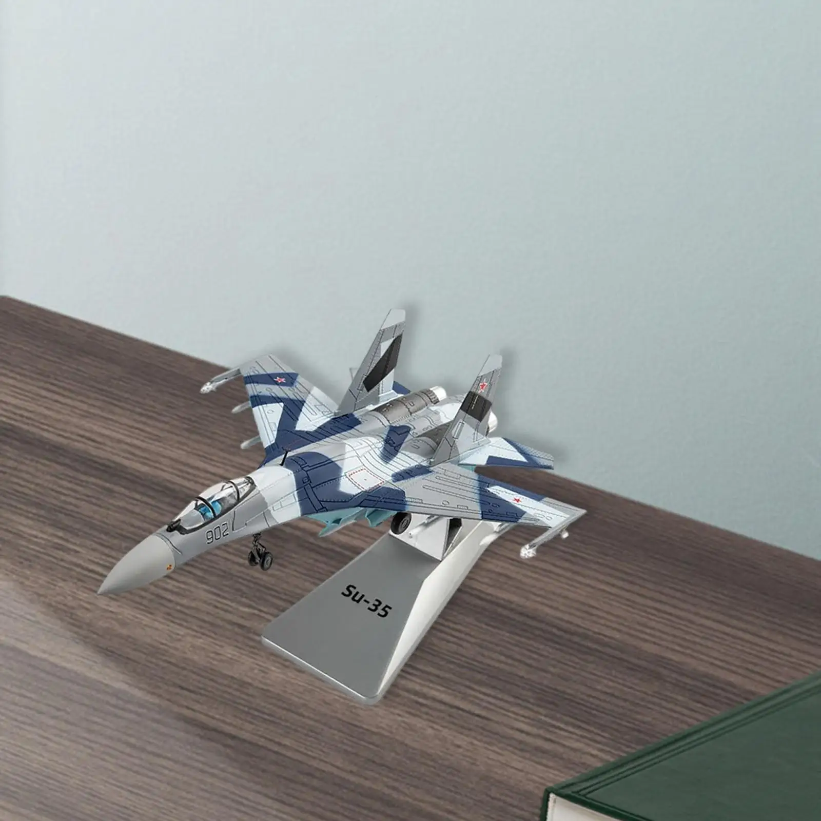 1:100 Aircraft Plane Model with Stand Alloy Fighter Diecast Model for Cabinet Room Home Table Decoration