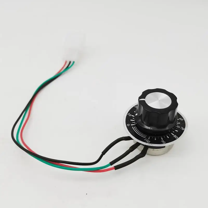 Motor constant speed potentiometer with wire modification electric machinery equipment control speed manual positioner