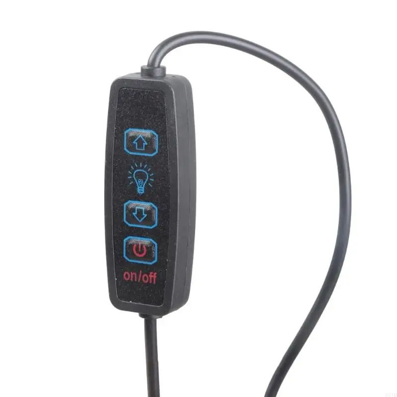 Aggiornamenti alimentati USB Regola Speed Blower per caminetti BBQ Cooking da esterno 37JD