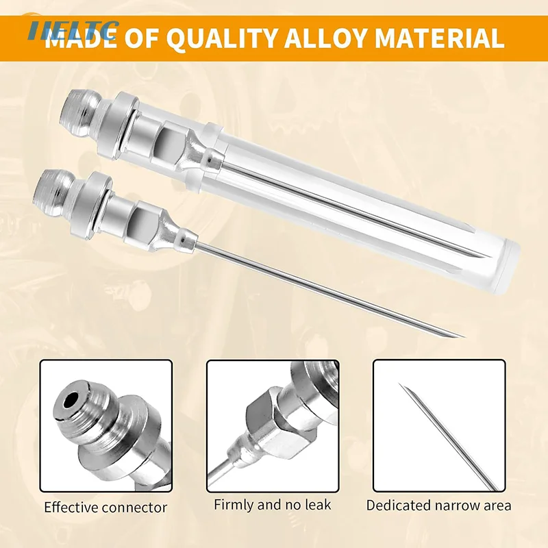 l 1/3/5/10Pcs Grease Needles Mini Bearing Grease Needle Nozzle Portable Removable Needle Air Nozzle Grease Tool For Ball Joints