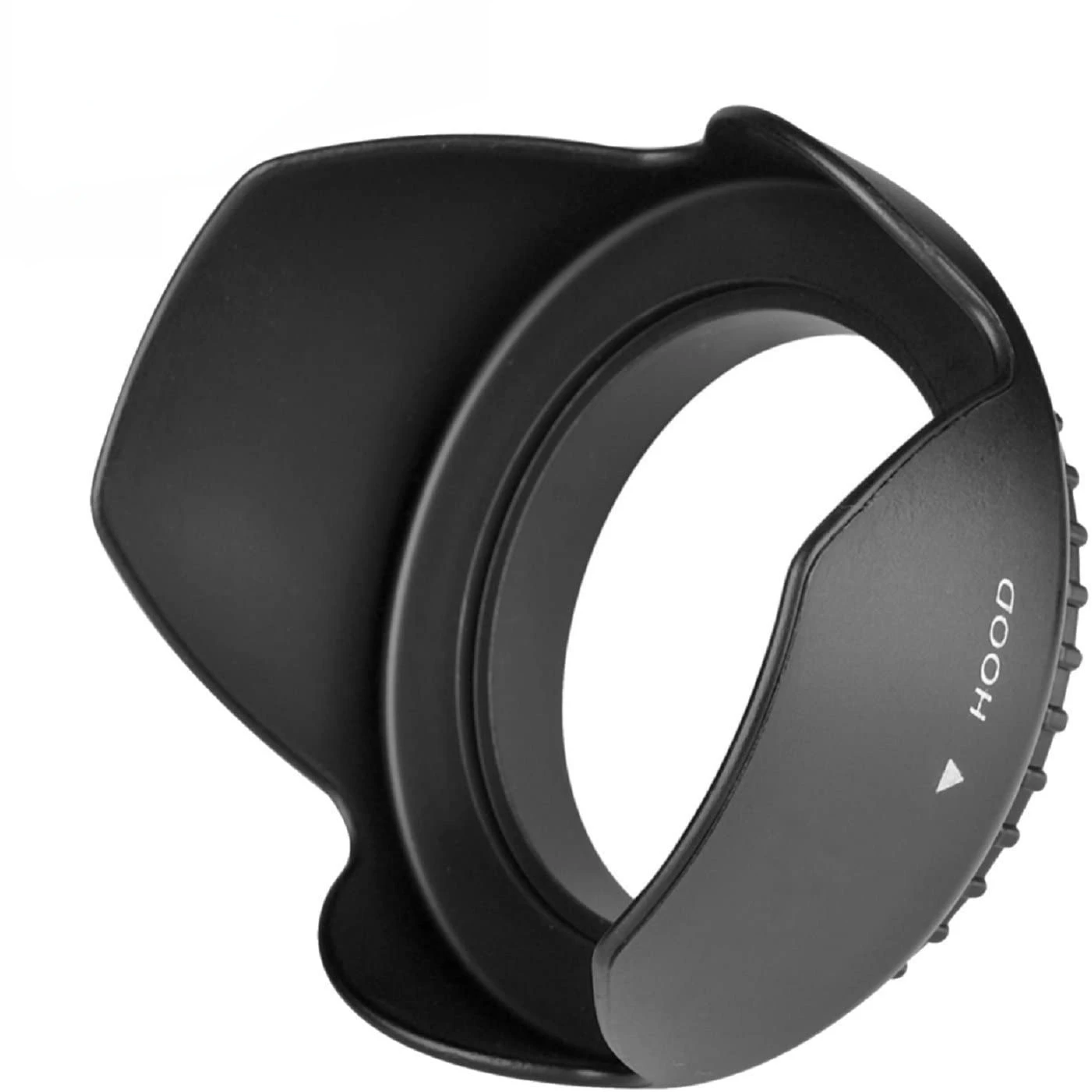 58MM Tulip Flower Lens Hood for Canon EOS 77D 80D 90D Rebel T8i T7 T7i T6i T6s T6 SL2 SL3 DSLR Cameras with EF-S 18-55mm Lens