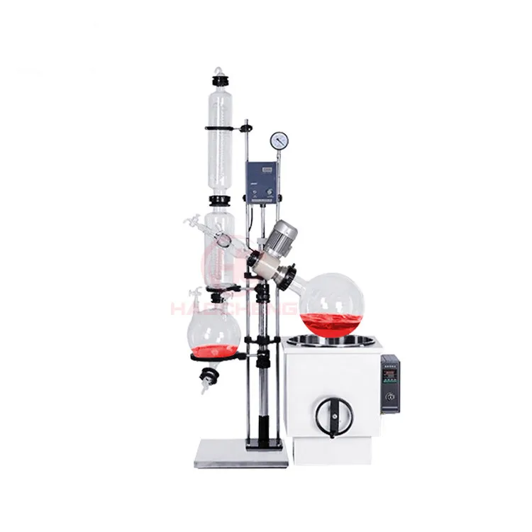 Laboratory distillation industrial 20L vacuum rotary evaporator with 2 flasks