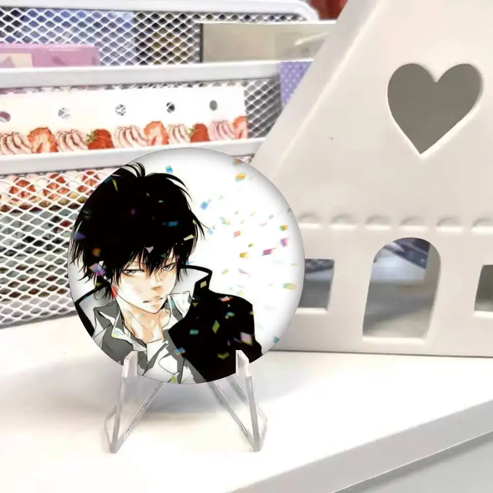 Reborn hibari kyoya 25 32 44 58 75mm Badges Personalized Round Brooches Pins Accessory Gift