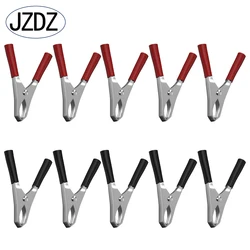 JZDZ 20PCS Insulated Alligator Clips Black Red Crocodile Clamps for Loaded Truck Car Battery Charging Electrical Testing J60013
