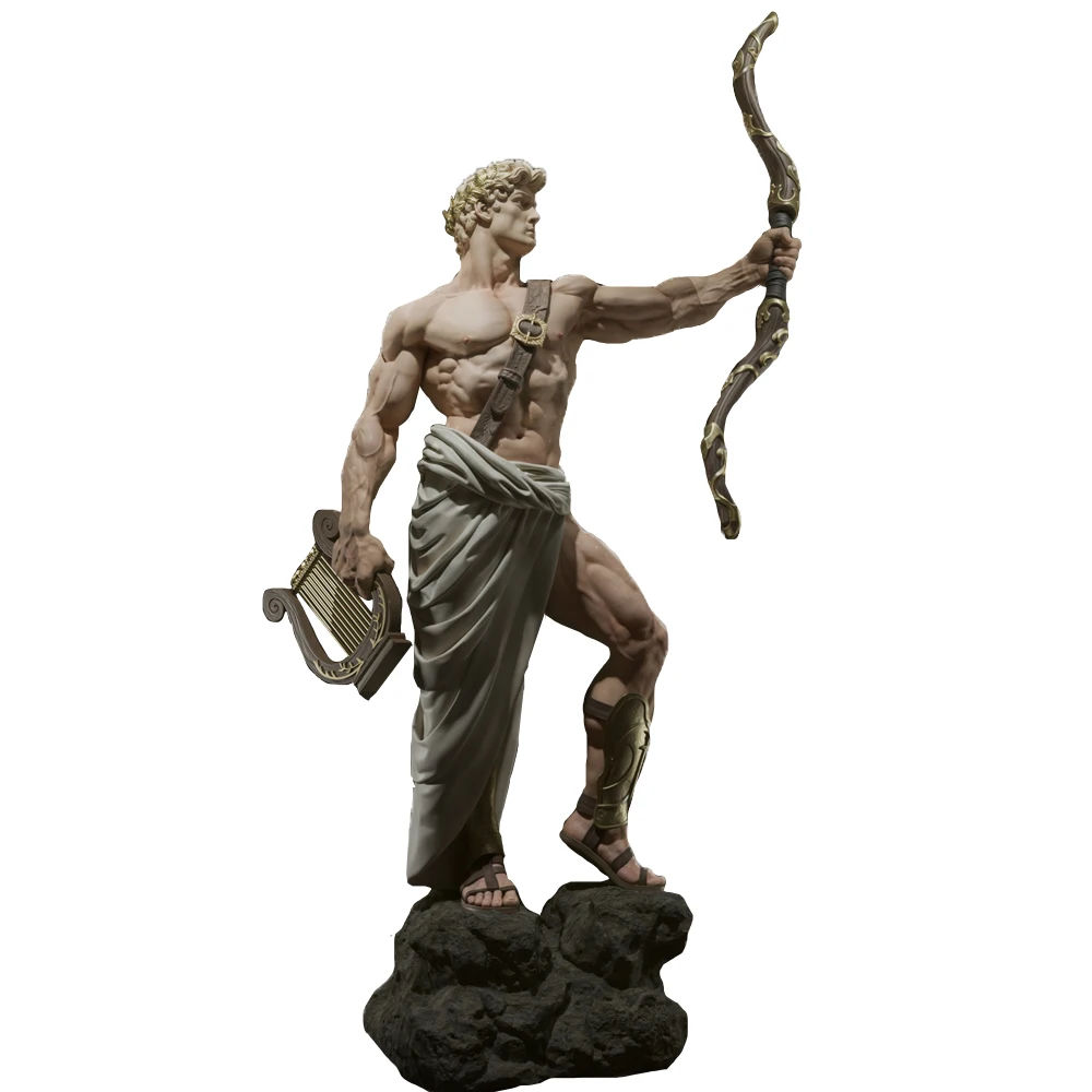 Kit de modelo de resina mitológica a escala 1:16 sin pintar, figura coleccionable de Gorgon DIY para pintar y exhibir (A851)