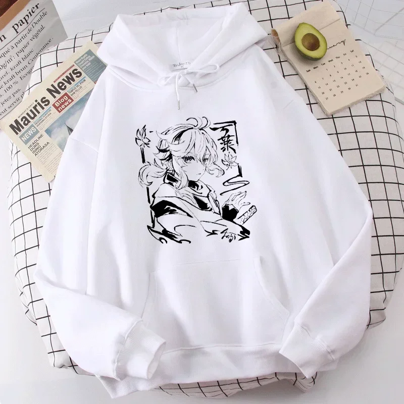 Genshin Impact Women Hoodies Pullover Sweatshirt Y2k Harajuku Fashion Kawaii Hoodie Cute Cartoon Manga Print Unisex Clothing Top