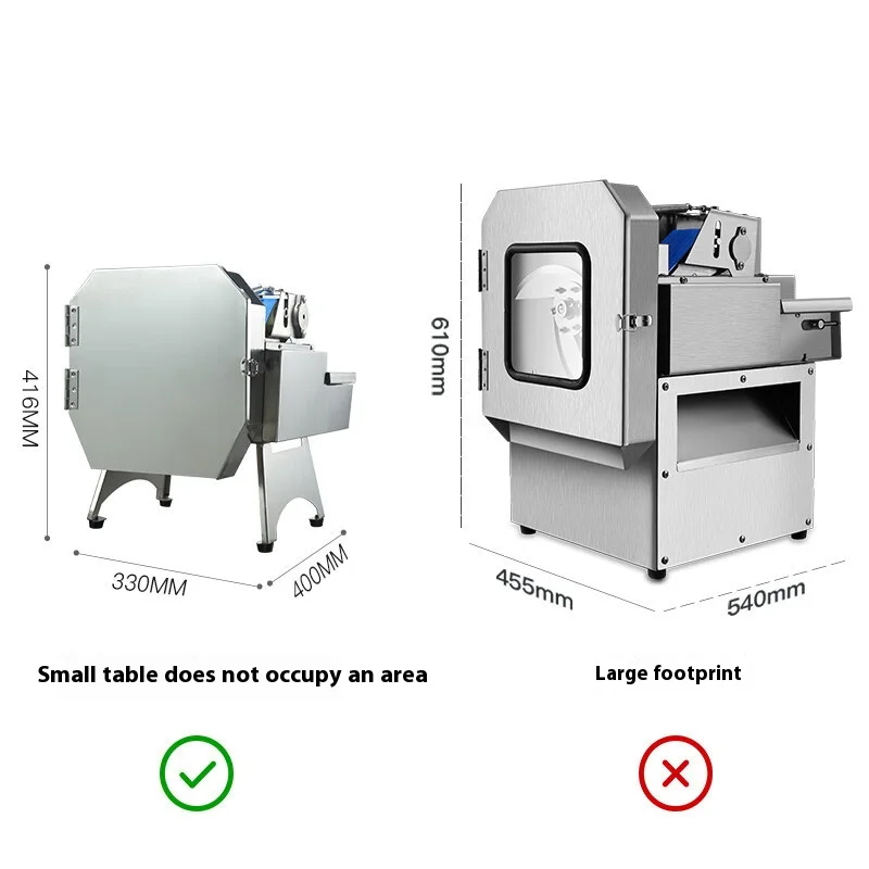 Automatic Vegetable Cutter Machine Multi-Functional Slicing Shredding Machine Chili Cutting Section Scallion Leek Cutting Machin