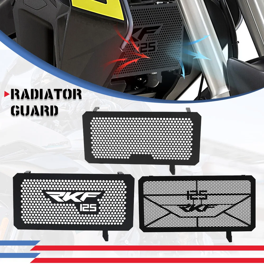Motorcycle Accessories Cover Protector  Radiator Grille Guard For Keeway RKF 125 RKF125 2018-2024 2023 2022 2021 2020 2019