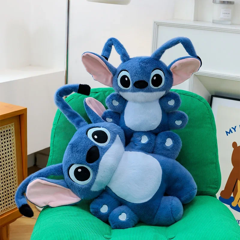

25-65cm Disney Lilo and Stitch Plush Toys Anime Plushie Cartoon Long Hand Stich Dolls Kawaii Pillow Stuffed Kids Birthday Gifts
