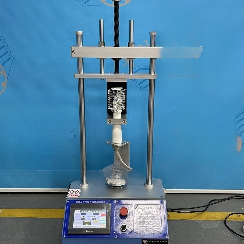 Electric comb switch life testing device Electric comb twist switch online testing machine