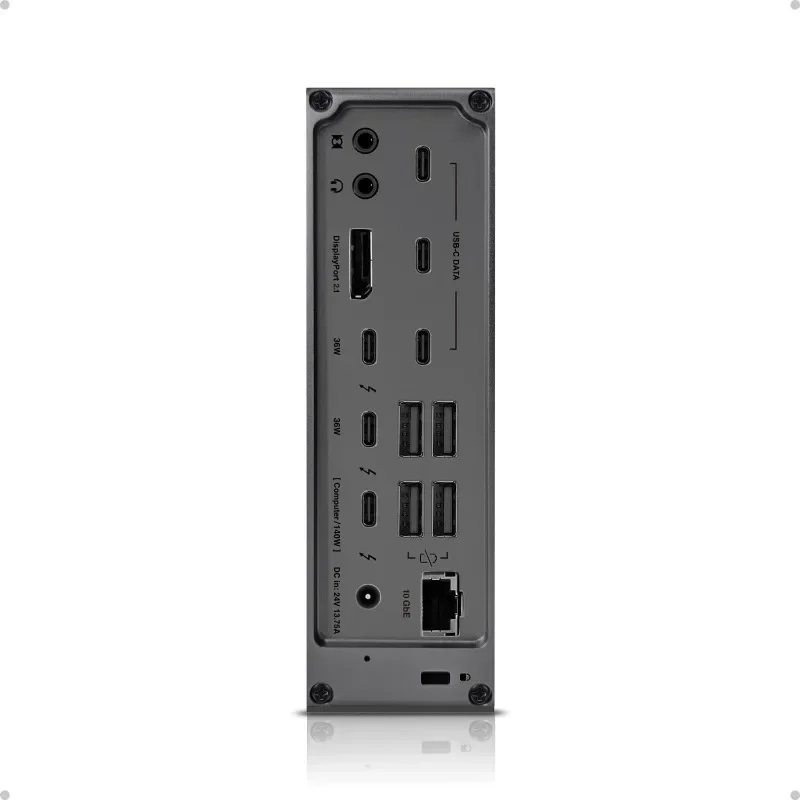 

Applicable to 2025 hot sale TS5 Plus - 20 Port 5 Dock, 140W Charging, 3X 80Gb/s 5, 10x 10Gb/s USB Ports, USB Controll