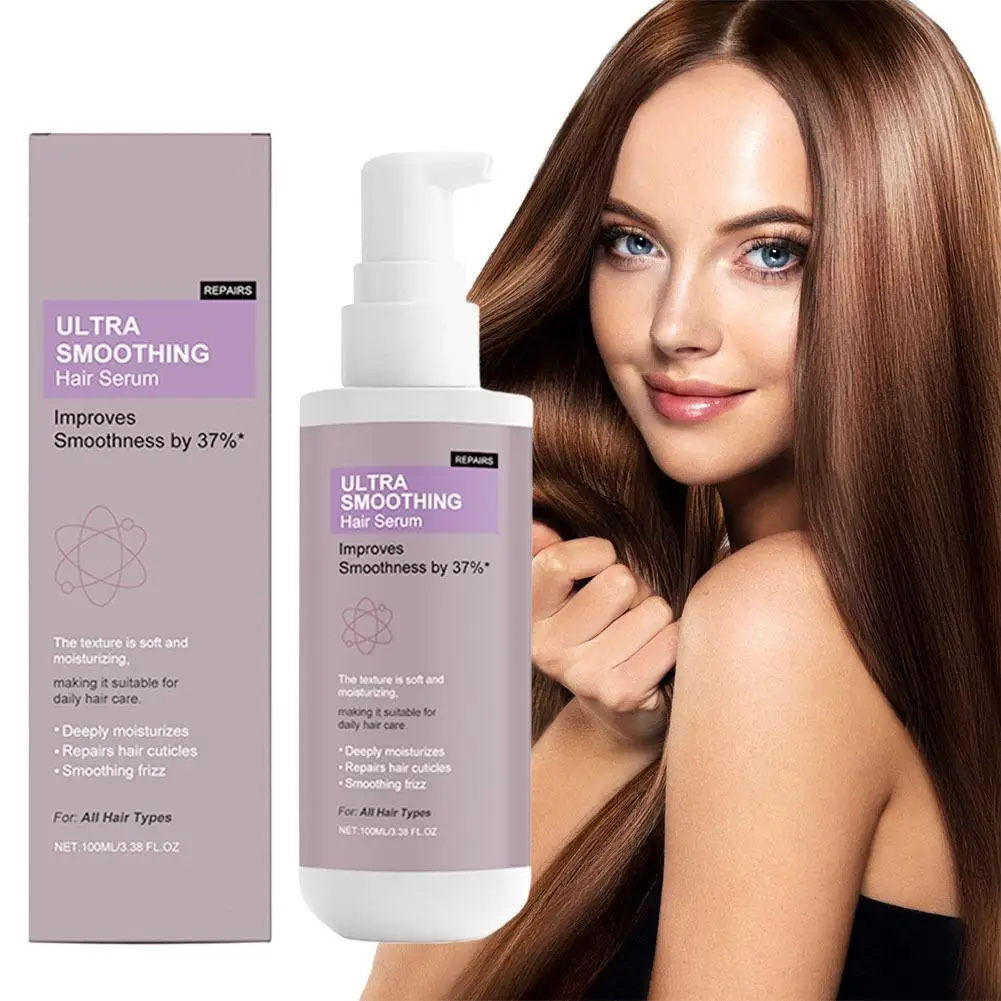 

100ml Repairs Hair Cuticle Essence For All Hair Types Daily Care Improve Smoothness Soft Ultra Moisturizing Smoothing Hair Serum