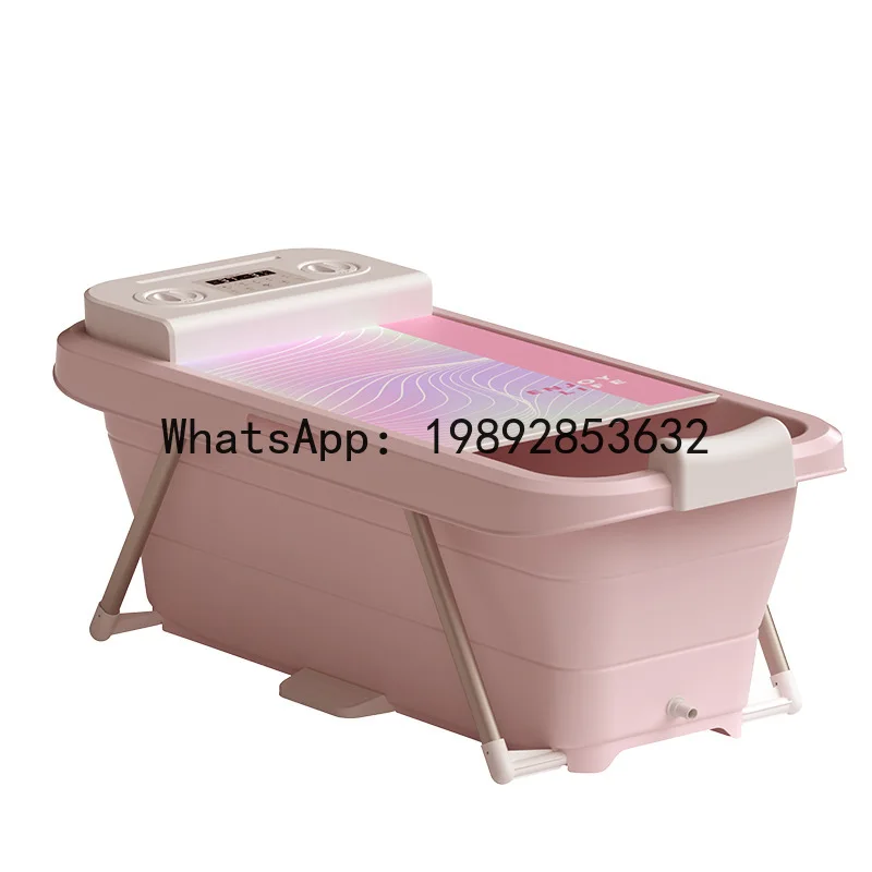 YP folding bath tub household adult sweat steaming whole body automatic heating constant temperature bath bucket