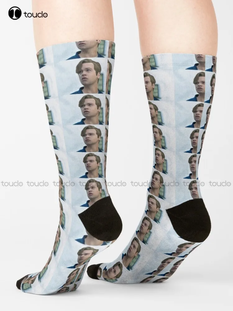 Jack Supernatural Portrait Socks Boot Socks For Women Personalized Custom Unisex Adult Teen Youth Socks 360° Digital Print Gift