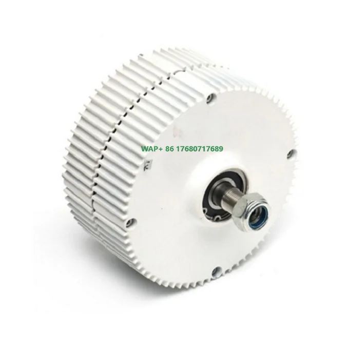 

Factory Supply White Aluminum and Magnet Durable and Long Service Life Wind Vertical Generator for Wind Water Turbine