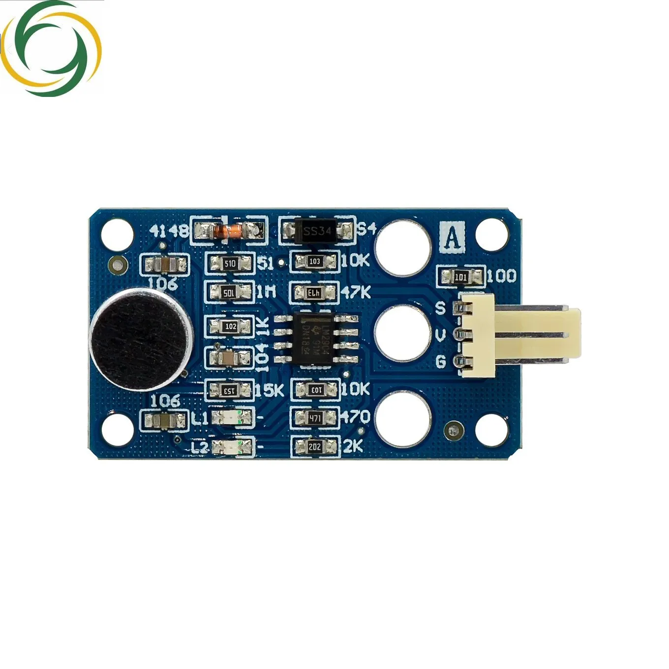 LM2904 Sound Intensity Detection Module Analog Decibel Detection Noise Control Sensor Microphone Module