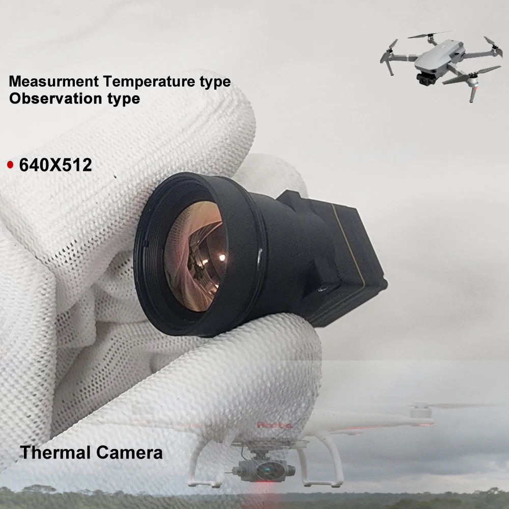 Drone Camera Night Vision - Cámara Termográfica Itl612 CVBS Mini 640*512