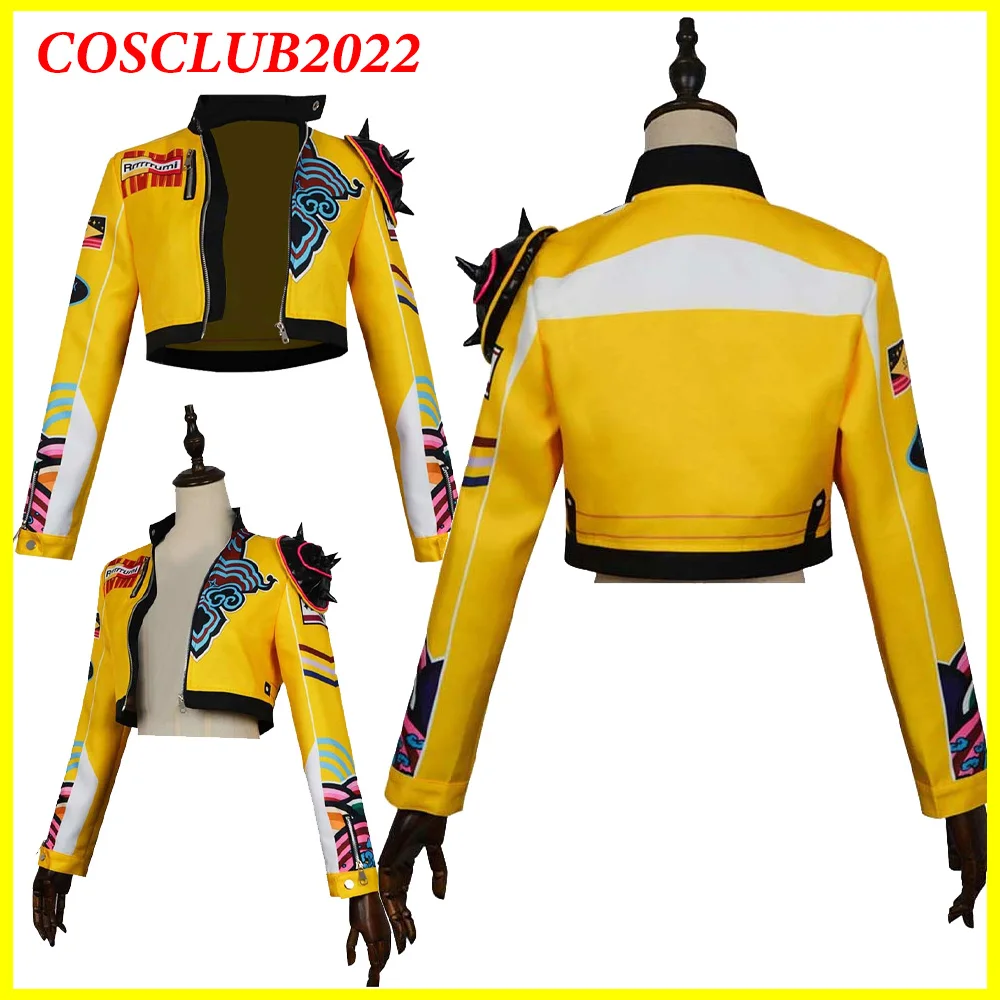 

Women Rumi KPop Cosplay Coat Jacket Demon Cartoon Hunters Roleplay Costume Clothing Adult Outfits Halloween Carnival Party Suit