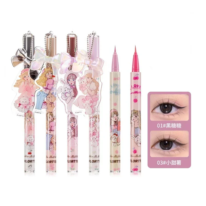 FLORTTE Flower Loria MIKKO Joint Color Waterproof Eyeliner Liquid Eyeliner Pen