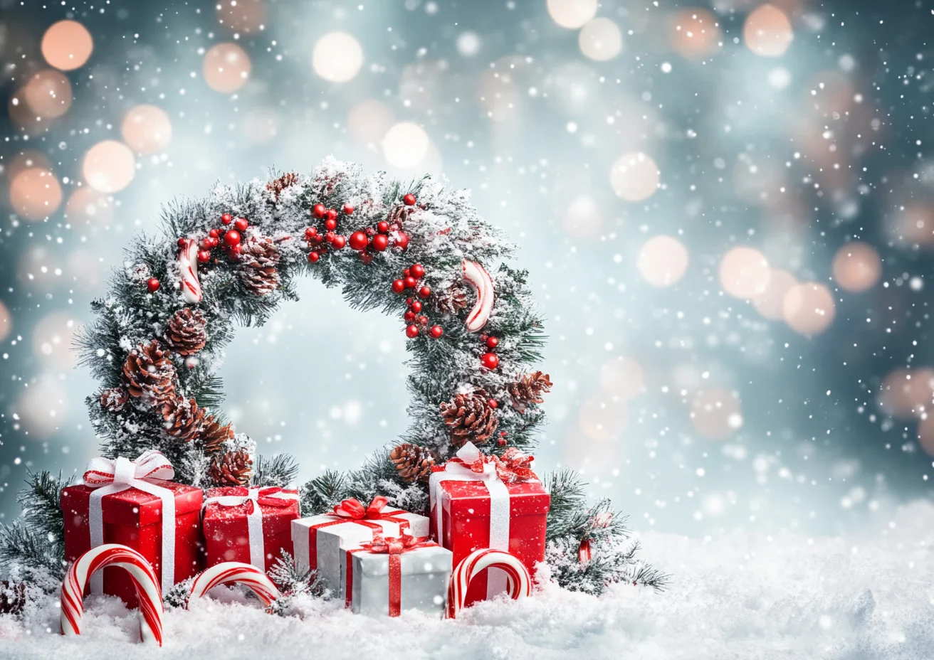 عيد ميلاد سعيد خلفية التصوير الفوتوغرافي شجرة عيد الميلاد الثلوج الديكور حزب الكبار الأطفال صورة خلفية الصورة خلفية