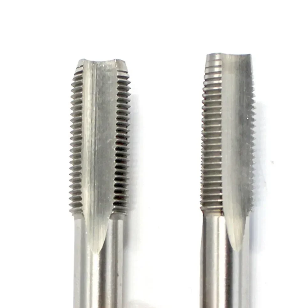 

2Pcs M10 X 1mm Tap Metric Taper And Plug High Speed Steel Tap M10 Pitch Machine Tap Drilling Tool Suitable For Drilling