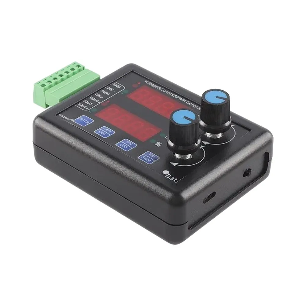 Handheld 4-20mA Signal Generator with Full Scale Voltage 12.5V/-12.5V and Current 25mA/-25mA Square Wave Support