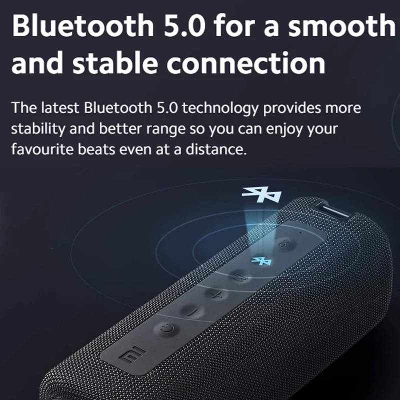 Original Xiaomi Portable Speaker 16W Outdoor TWS Connection Bluetooth Sound IPX7 Waterproof 13hours Playtime Mi Smart Speaker