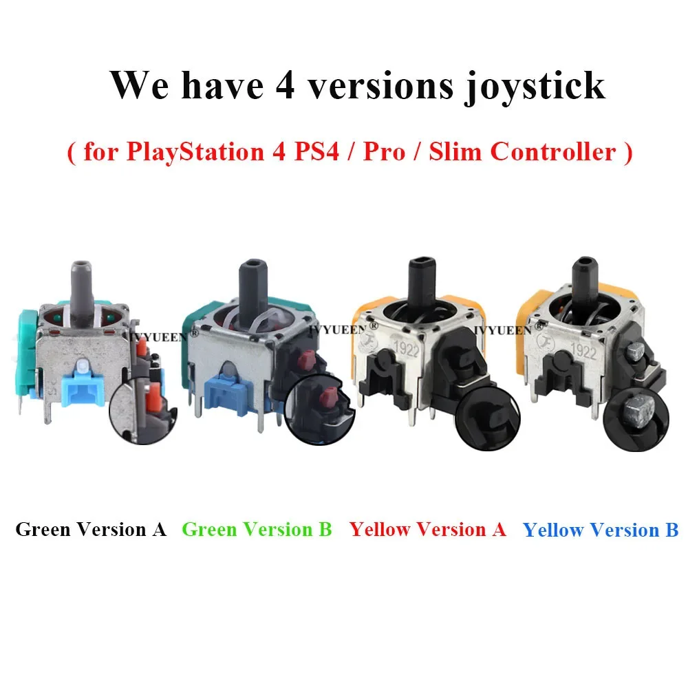 IVYUEEN 20 PCS 3D Analog Thumb Sticks Sensor Module Potentiometer for PlayStation 5 4 PS5 PS4 Controller for XBox One Series S