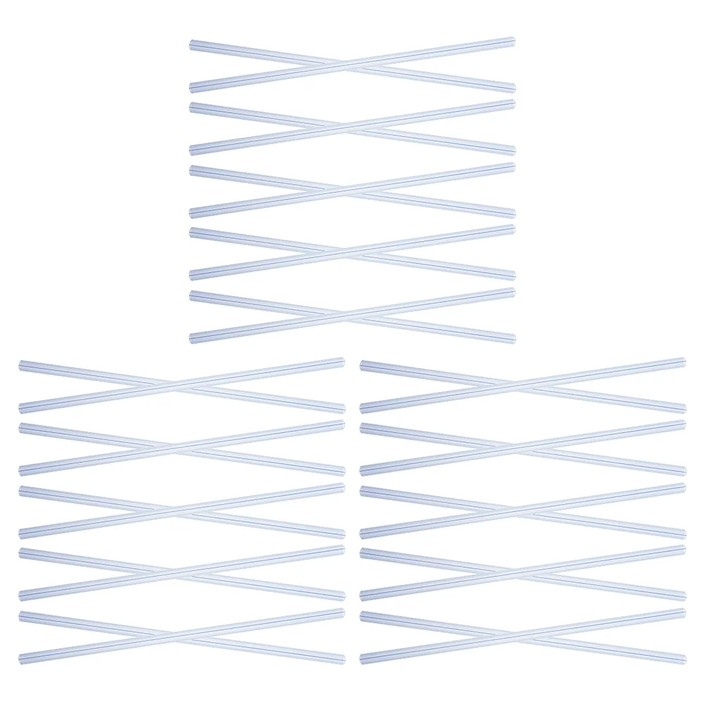 

30pcs A4 Transparent Slide Binders 310mm 10mm Binder Mechanisms Plastic Slide Binders Pull Rod Clips Loose Leaf Binder