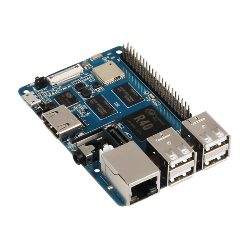 Imagem -03 - Quad Core A40i Allwinner Banana pi m2 Ultra Placa Dropship