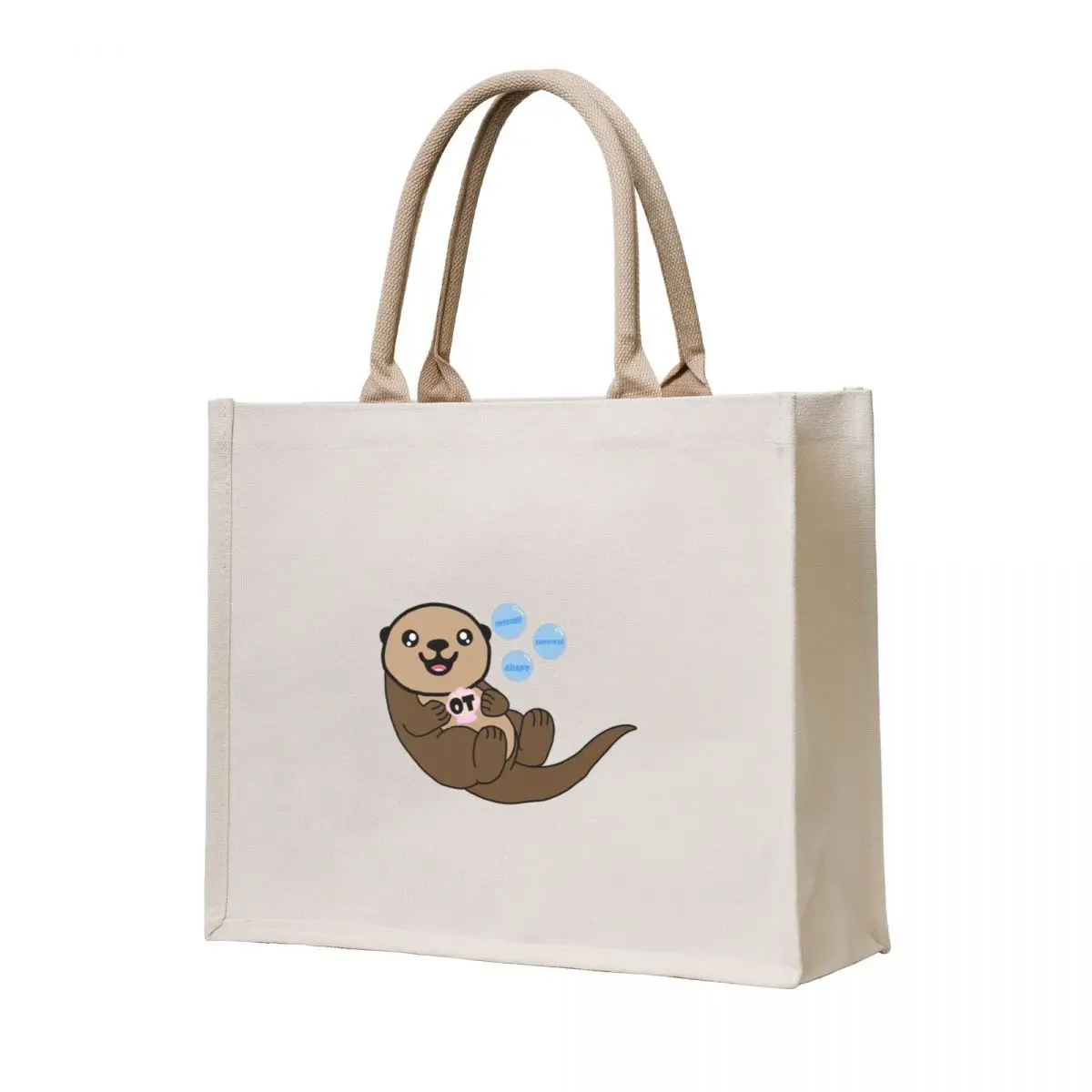 

OT Otter Bubbles -Occupational Therapy Tote Bag tote bags aesthetic Reusable bags Women's shopper Shopper bag