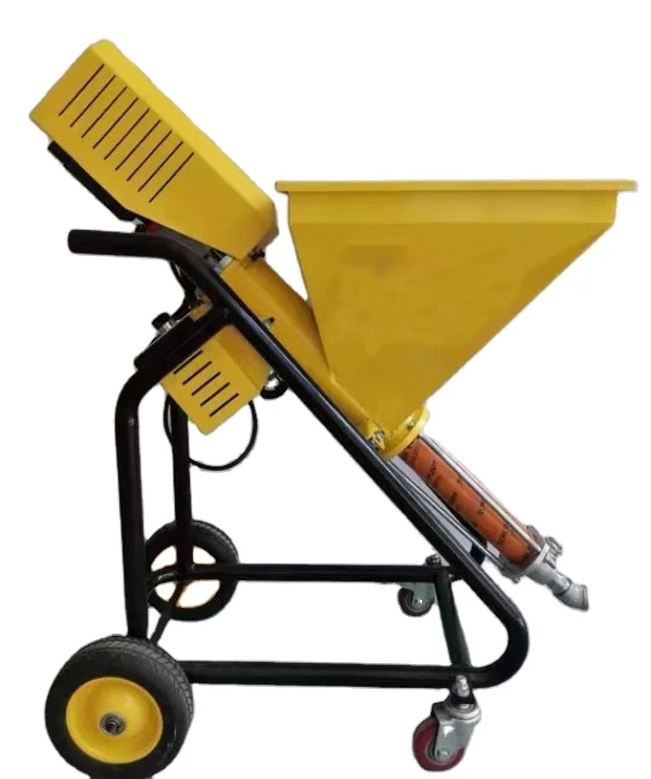 Coating Machinery Coating Real Stone Paint Cement Slurry Sprayer Machine Electric Waterproof Coating Power Spray