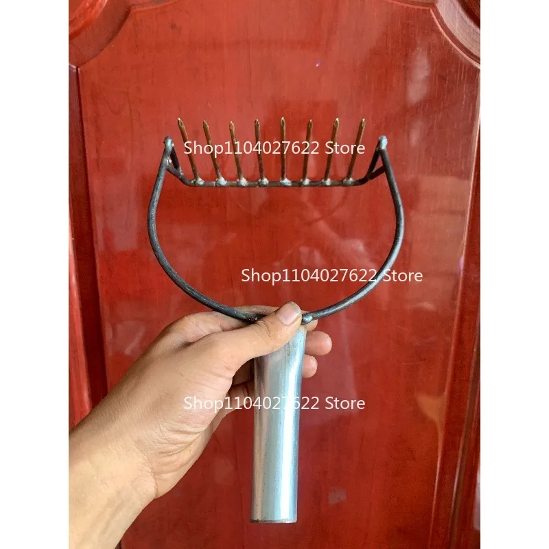 For8 الأسنان 16 مللي متر تباعد شجرة الشاي زيت البذور الشاي الفاكهة البقان الطماطم على ارتفاعات عالية تلسكوبي قطف أداة