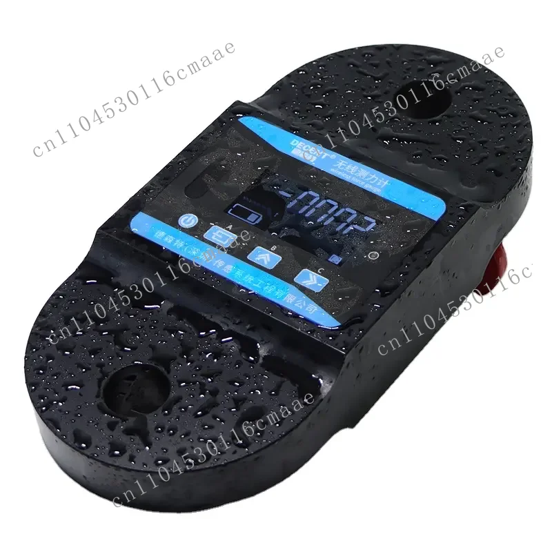 Digital Weighing Load Cell Industrial Weight Measure 1T 2.5T 5T 12T Tension Wireless Handheld Force Gauge IP67 Waterproof Alloy