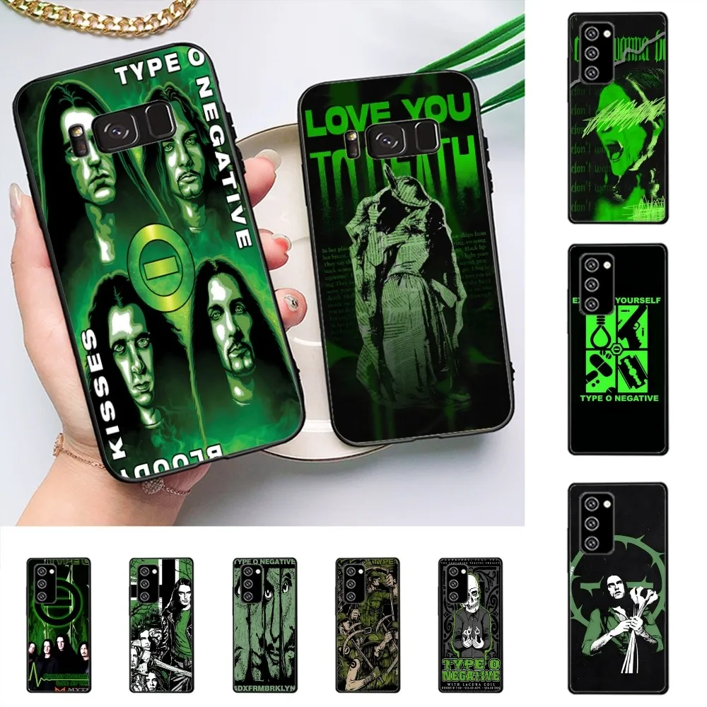 Rock Band T-Type O N-NegativeRock Phone Case For Samsung J 7 plus 7core J7 neo J6 plus prime J6 J4 J5 Mobile Cover