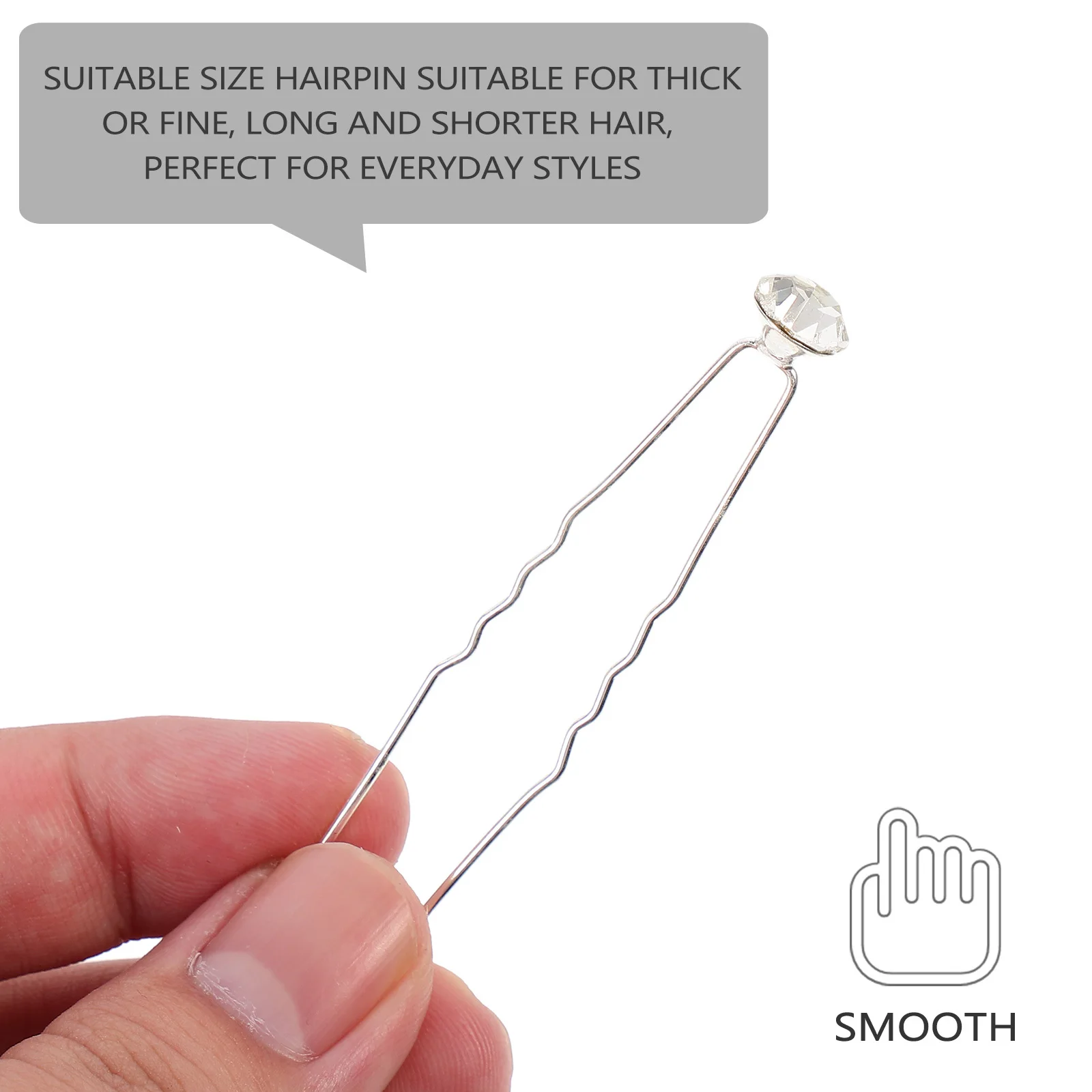 20 قطعة دبوس الشعر على شكل دبوس الشعر للنساء الفرنسية تويست العقدة دبوس الزفاف حفل زفاف عصا الشعر دبابيس الشعر اللؤلؤ الزخرفية #2