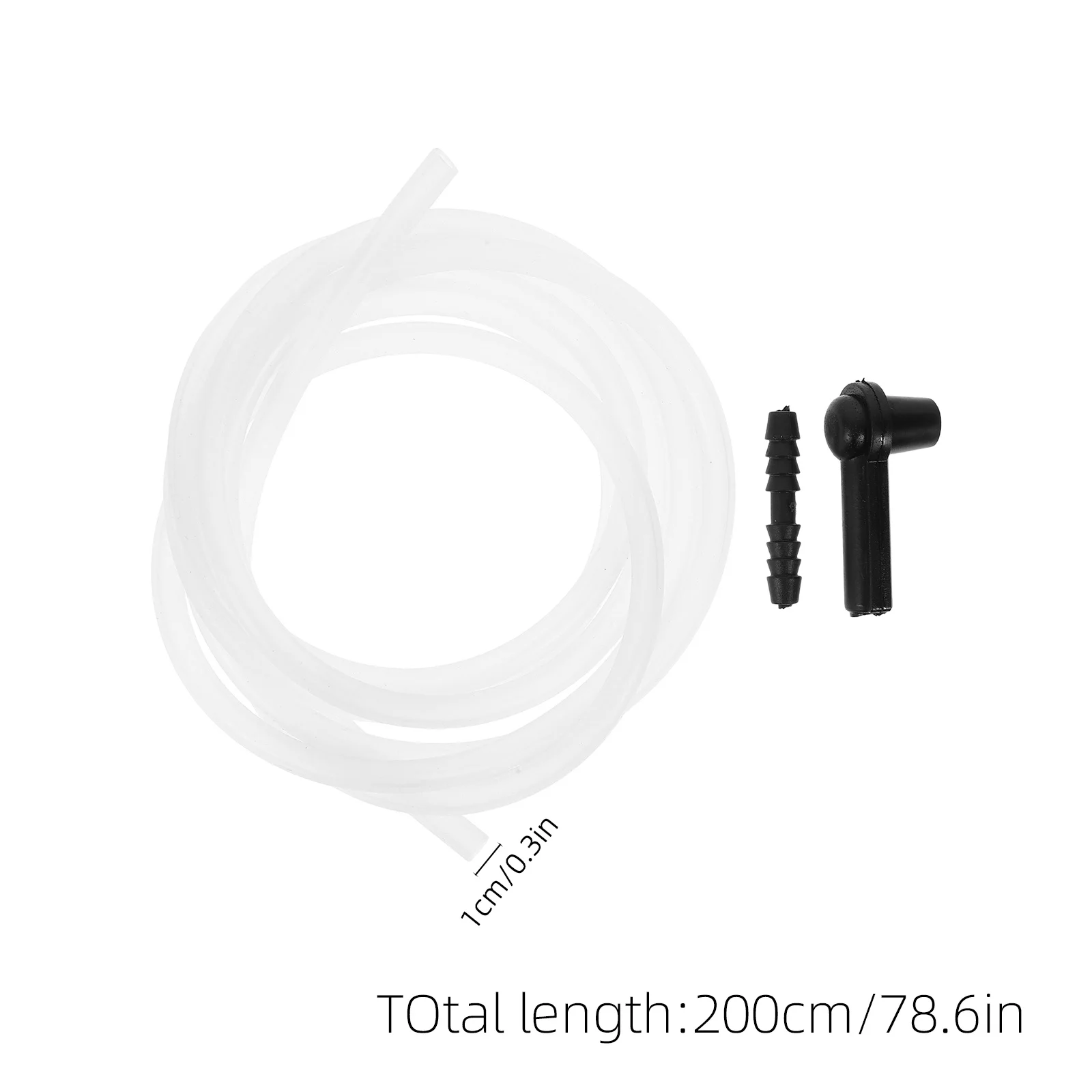 Mangueira de substituição de fluido de freio, kit de ferramentas de mudança de óleo de freio automotivo de plástico durável, mangueira sangradora de manutenção de veículos para carro