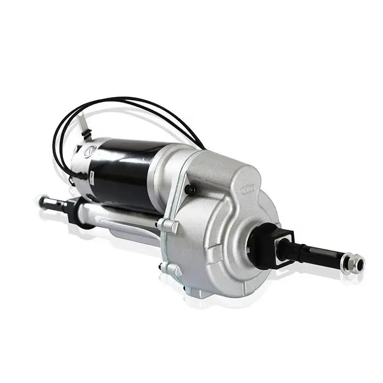 24V 250W DC Transaxle Differential Motor, Low Speed High Torque Rear Axle Drive Motor for 3/4 Wheel  Tricycle Buggy
