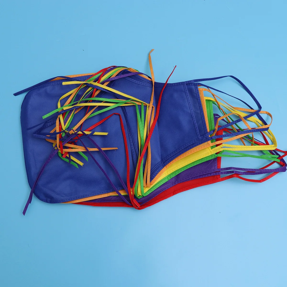 

12pcs s Aprons Waterproof Reusable Painting Art Crafts Cooking Outdoor Play Stain Resistant Adjustable Waist Strap