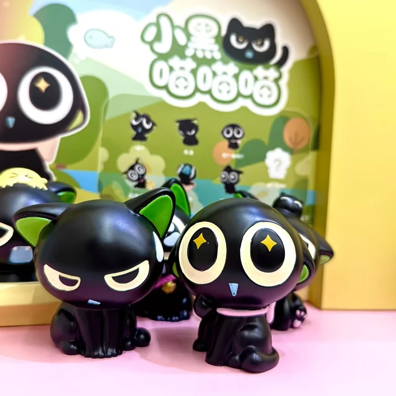 Genuino The Legend of Hei Dessert House Series Scatola cieca Piccola bambola di particelle Ornamento da tavolo Regalo di Natale Anime Periferico