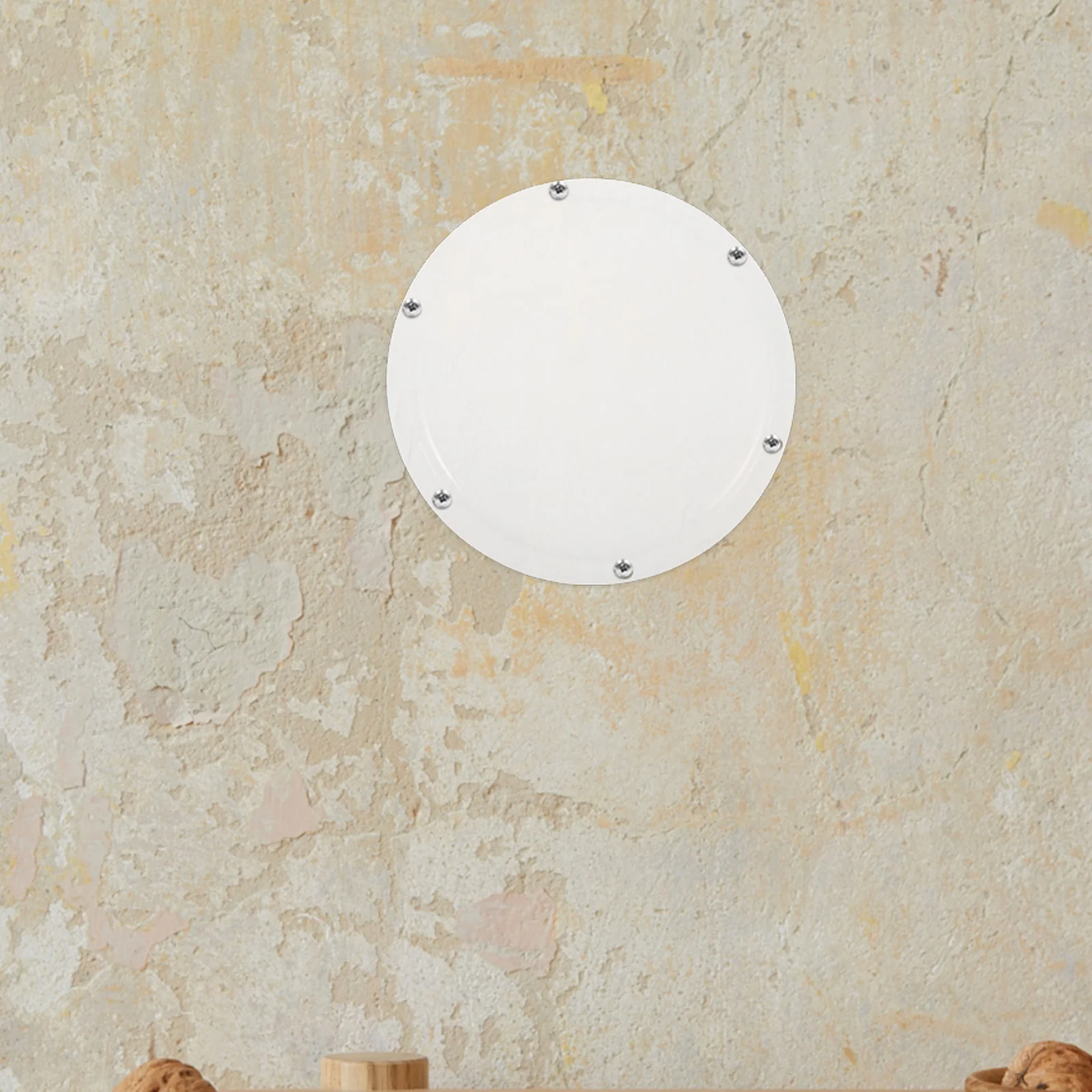 4pcs Anti-Fog Led Light Cover Replacement Round Plastic Lamp Shade Diffuser For Bathroom Kitchen Ceiling Fixture Bulb Guard