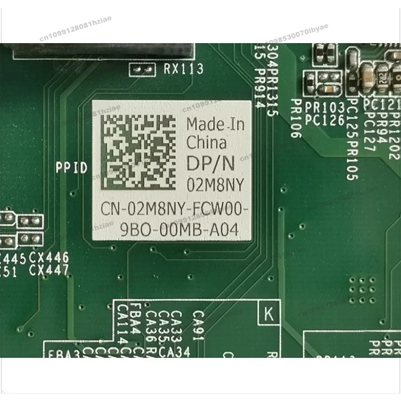 For Dell/DELL T5820 Workstation Board X8D8D 02KVM 2M8NY  Device Disassembly