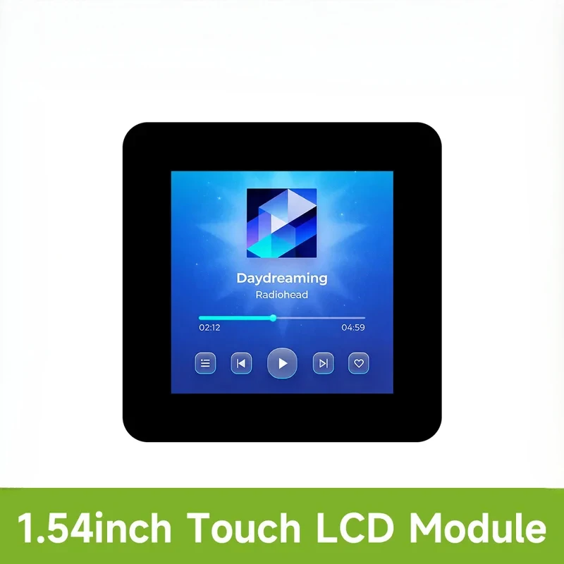 Waveshare 1.54inch LCD Display Module, 240×240, IPS Panel, SPI And I2C Communication Interfaces, 262K Display Color