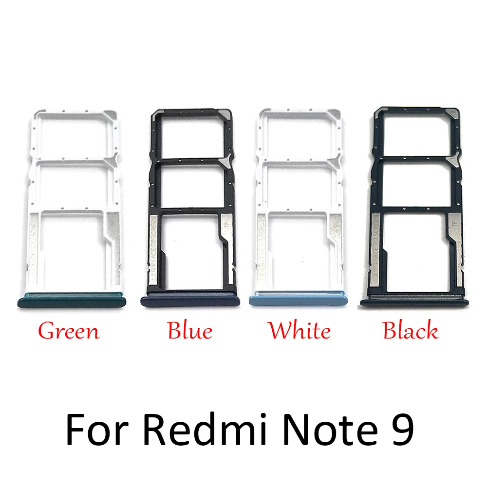 NEW SIM Card slot tray Holder repair part For Xiaomi Redmi Note 8 Pro Note 9 Note 9S Note 9 Pro