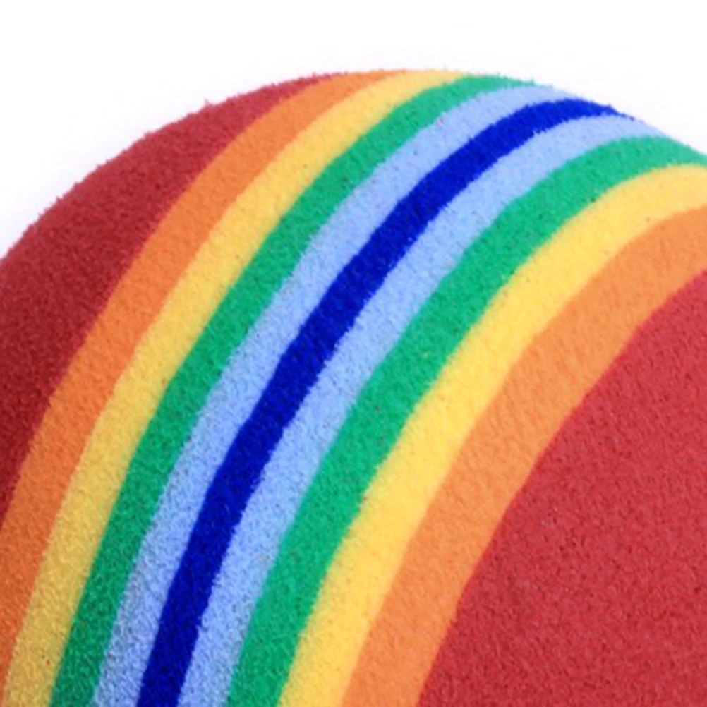 

20pcs Practice Ball Eva Sponge Training Ball Stretchy Light Durable Rainbow Color Balls For Approach Shot Golf
