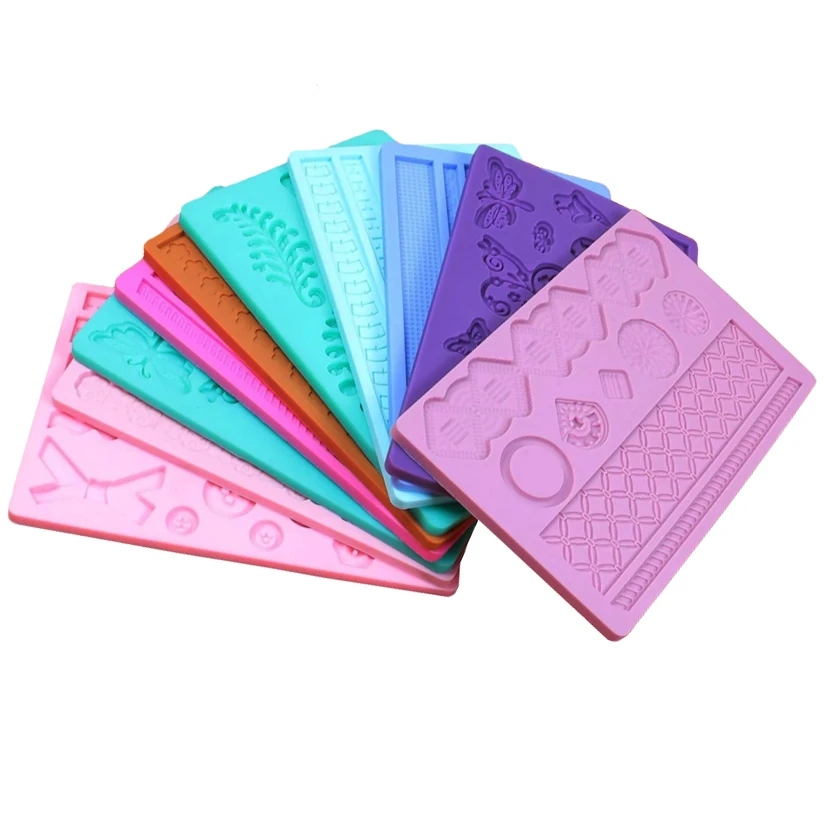 Button and Rope Silicone Cake Baking Mold Sugarcraft Chocolate Cupcake Resin Tools Fondant Decorating Tools