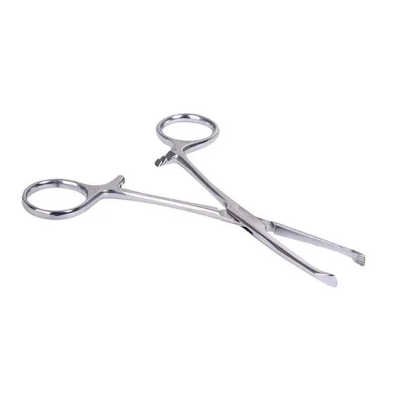 Gynecological Hysteroscopic Forceps Surgical Gripper Stainless Steel Basic Surgical Instruments Striped Rat Tooth Tissue Forceps