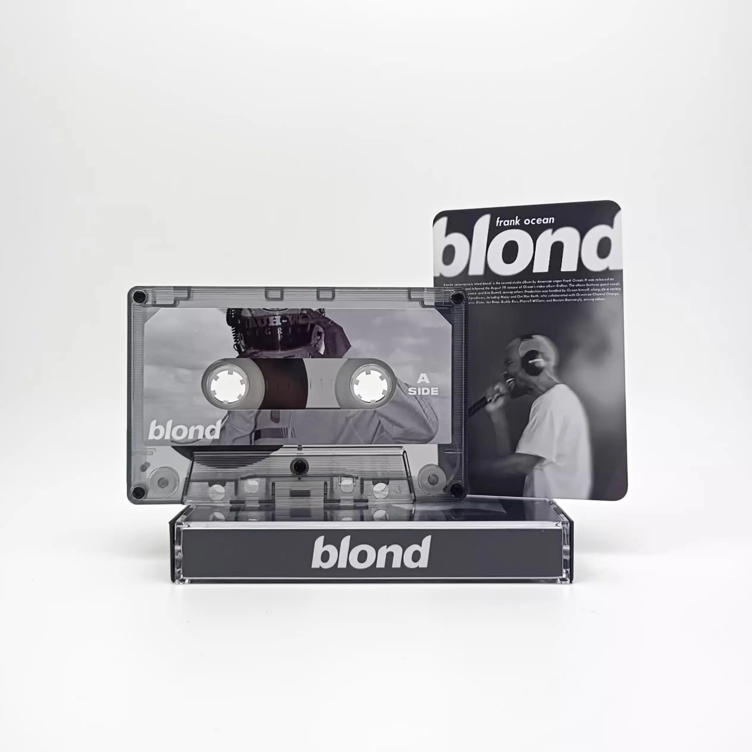 

New Rap Frank Ocean Music Tape Blonde Album Music Record Cassettes Cosplay Walkman Car Recorder Party Soundtracks Box Collection