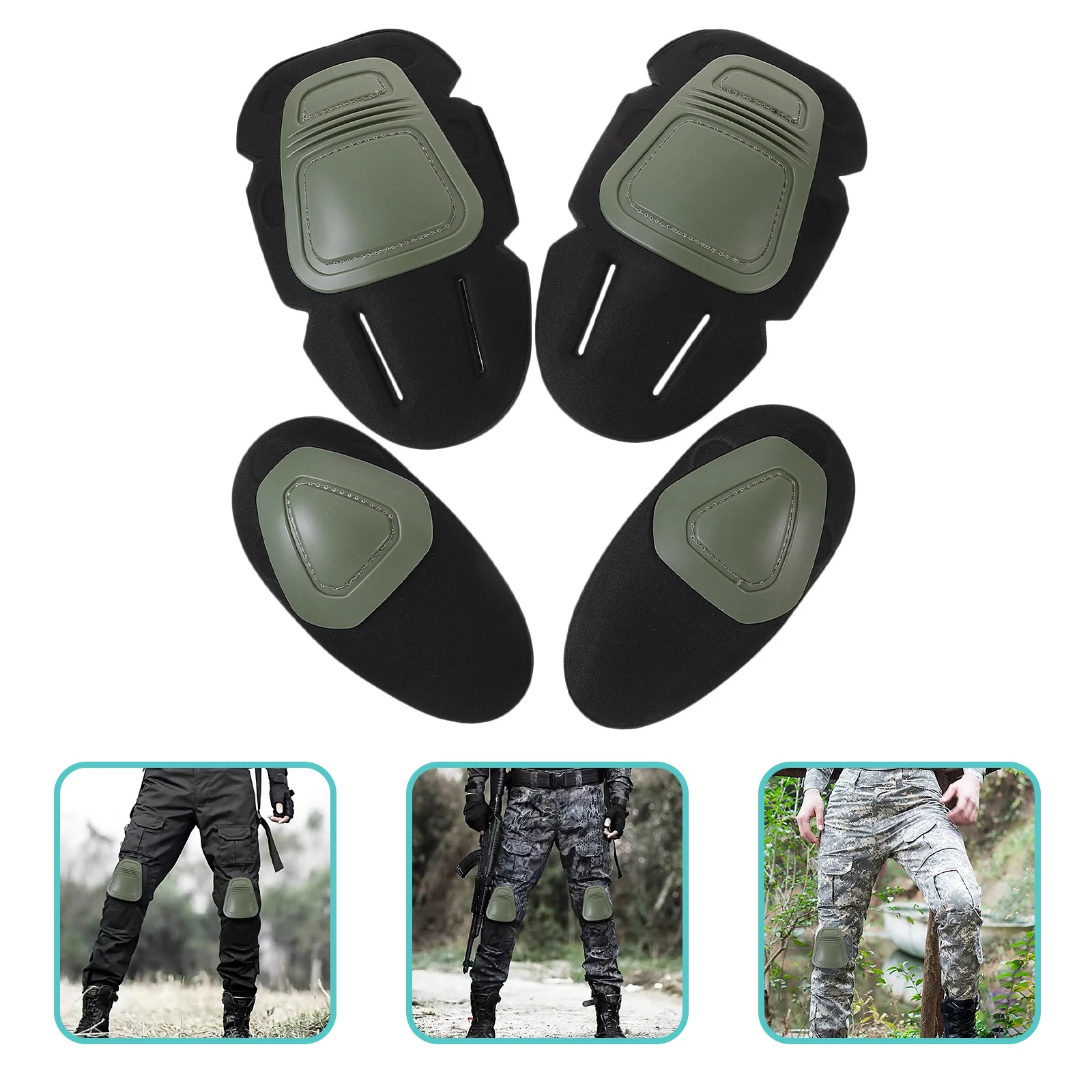 

1 set Elbow Set For Skateboarding Cycling Outdoor Elbow Pads Sports Wrist Guards Protective Gear Tactical Pads