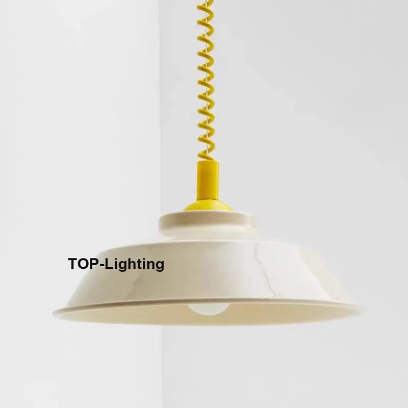 

Bauhaus Chandeliers Nordic LED Pendant Lights Bedroom Besides Living Room Dining Room Restaurant Modern Color Hanging Lamp